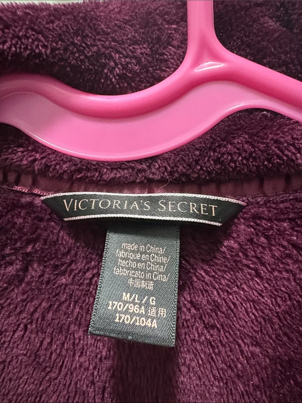 Victorias Secret luxurious plush